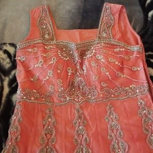 Light pink Anarkali